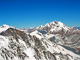 
Yakawa Kang, Putrun Himal with Genjang Below To The Northeast From Chulu Far East Summit Panorama
